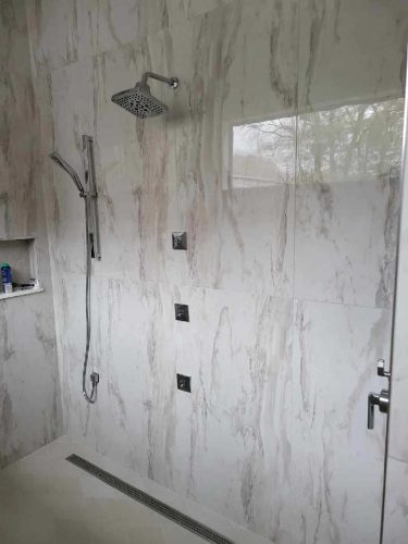 portfolio image of large walk-in shower