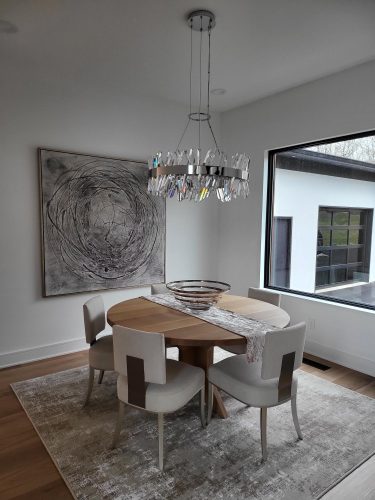 portfolio image of dining room in home